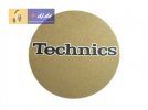 Slipmats Technics gold Logo Doppelpack