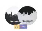 Slipmats Technics Skyline N. Y. - Logo Doppelpack