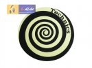 Slipmats Technics Spirale gelb Logo Doppelpack