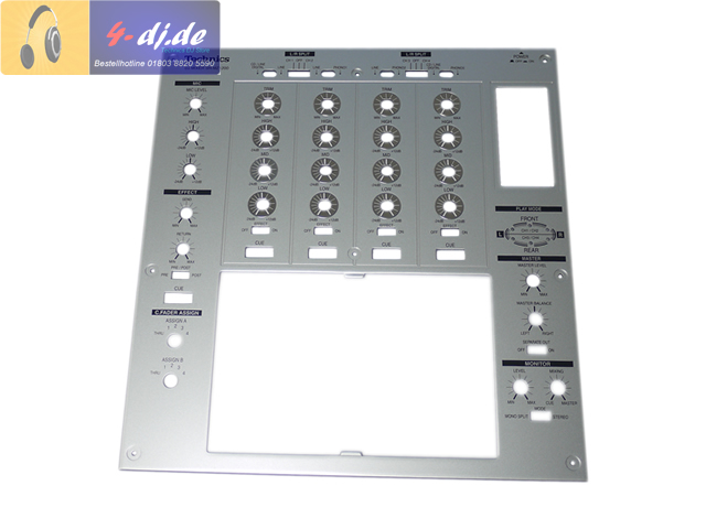 Technics SH-MZ1200 Top Panel silber - Click Image to Close