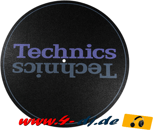 original Technics Blue Limited Edition Slip Mat - Click Image to Close